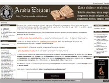 Tablet Screenshot of eshop.aradia-edizioni.com